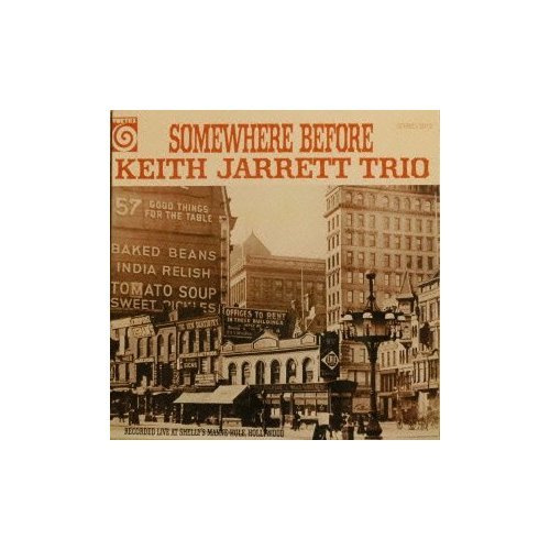 Cover for Keith Trio Jarrett · Somewhere Before (CD) [Remastered edition] (2013)