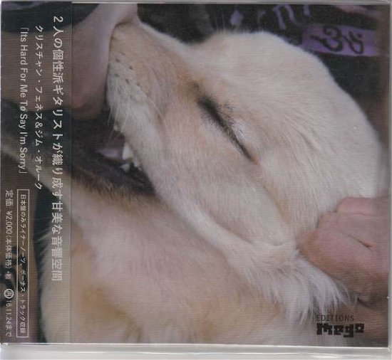 Christian Fennesz · Its Hard for Me to Say I`m Sorry (CD) [Japan Import edition] (2016)