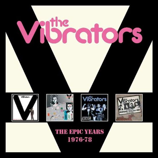 Cover for The Vibrators · The Epic Years 1976-78: 4cd Boxset (CD) (2023)