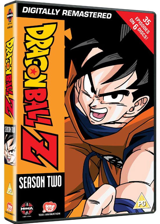 Cover for Dragon Ball Z - Season 2 · Dragon Ball Z Season 2 (Episodes 40 to 74) (DVD) (2012)