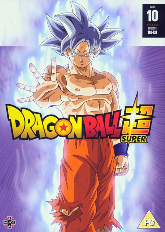 Cover for Dragon Ball Super: Part 10 (Episodes 118-131) (DVD) (2020)