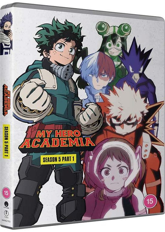 Cover for My Hero Academia Season 5 Part 1 DVD (DVD) (2022)