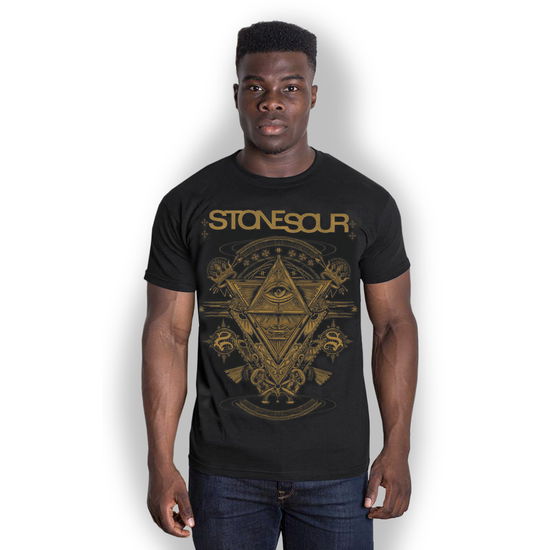 Stone Sour Unisex T-Shirt: Pyramid - Stone Sour - Koopwaar -  - 5023209023149 - 