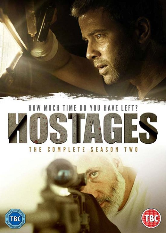 Cover for Hostages S2 DVD · Hostages Season 2 (DVD) (2017)
