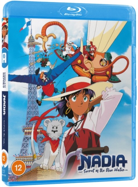 Cover for Anime · Nadia: Secret Of The Blue Water - Complete Series (Blu-ray) [Standard edition] (2023)