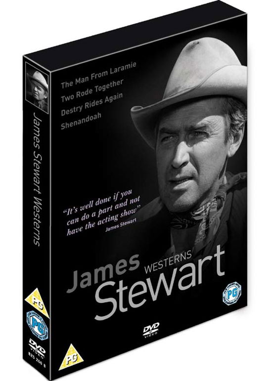 James Stewart - Destry Rides Again / Shenandoah / The Man From Laramie / Two Rode Together - James Stewart - Filmy - Universal Pictures - 5050582801149 - 27 września 2010