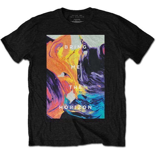 Bring Me The Horizon Unisex T-Shirt: Painted - Bring Me The Horizon - Marchandise - Bravado - 5055979912149 - 