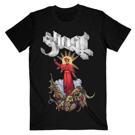 Ghost Unisex T-Shirt: Plague Bringer - Ghost - Merchandise - MERCHANDISE - 5056170639149 - 14. januar 2020