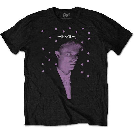 David Bowie Unisex T-Shirt: Dots - David Bowie - Mercancía -  - 5056368669149 - 23 de abril de 2021