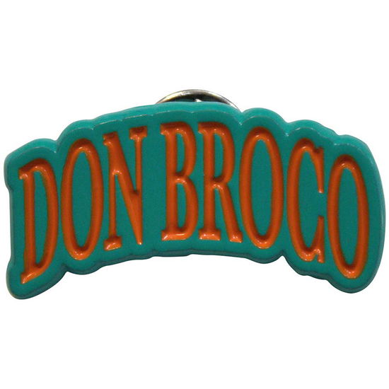 Cover for Don Broco · Don Broco Pin Badge: Orange Logo (Badge) (2024)