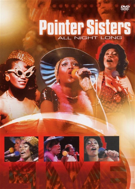 Cover for The Pointer Sisters: All Night (DVD) (2015)