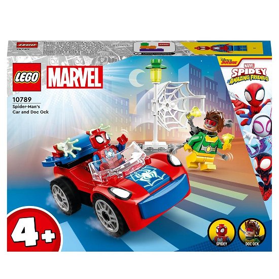Cover for Lego · LEGO Marvel 10789 Spider-Mans Auto en Doc Ock (Legetøj)