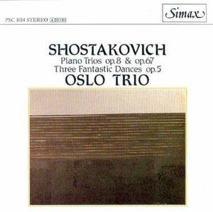 Piano Trios (Oslo Trio, Bratlie) - Shostakovich - Musik - SIMAX - 7025560010149 - 10. november 2010