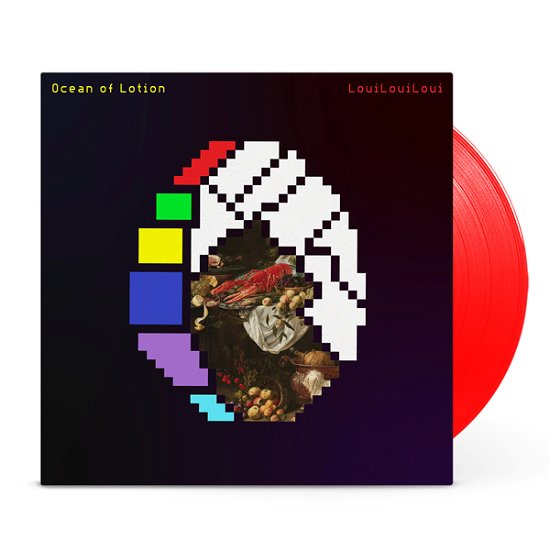 Cover for Ocean Of Lotion · Louilouiloui (Limited Red Vinyl) (LP) [Coloured edition] (2023)