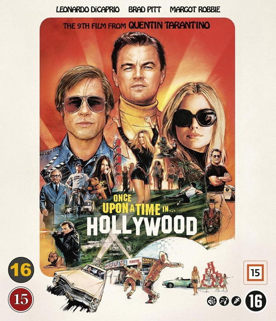 Cover for Once Upon a Time... in Hollywood Bn (Blu-Ray) (2024)