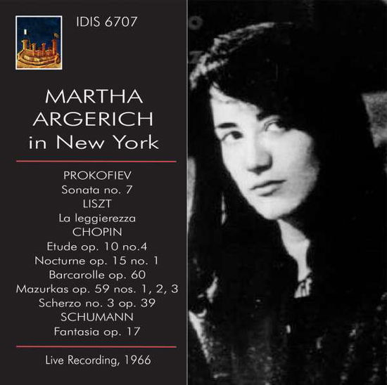 Martha Argerich in New York - Prokofiev / Argerich,martha - Muziek - IDIS - 8021945003149 - 13 november 2015