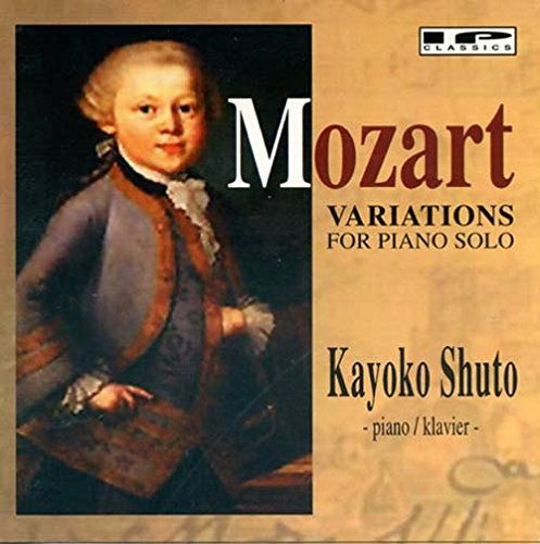 Cover for Kayoko Shuto · Variations For Piano Solo Kayoko Shuto (CD)