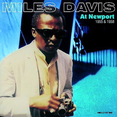 Cover for Miles Davis · At Newport 1955 &amp; 1958 (LP) [Limited edition] (2024)