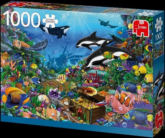 Cover for Premium Collection Puzzel · Jewels Of The Deep (1000 Stukjes) (Toys) (2020)