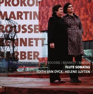 Cover for Dijck, Edith Van / Helene Luyten · Flute Sonatas (CD) (2015)