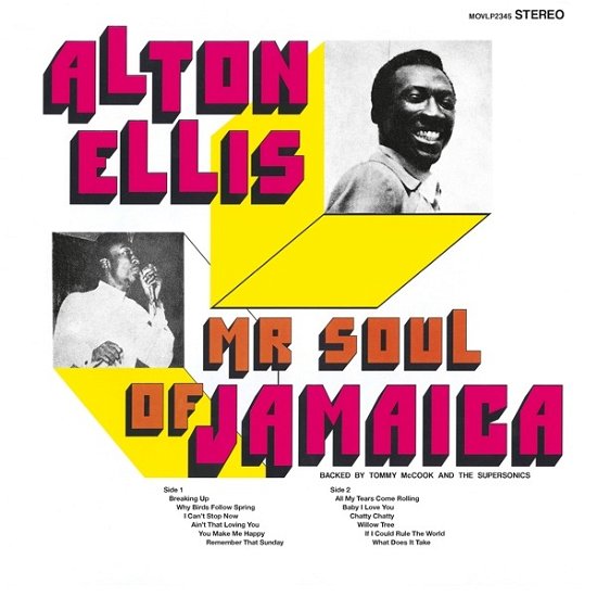 Cover for Alton Ellis · Mr Soul of Jamaica (Magenta Coloured Vinyl) (LP) [Numbered edition] (2023)