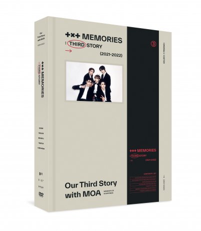 Cover for TOMORROW X TOGETHER (TXT) · Memories : Third Story (DVD + Merch) [DVD edition] (2023)