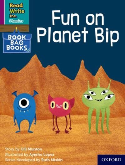 Cover for Gill Munton · Read Write Inc. Phonics: Fun on Planet Bip (Purple Set 2 Book Bag Book 5) - Read Write Inc. Phonics (Paperback Book) (2022)