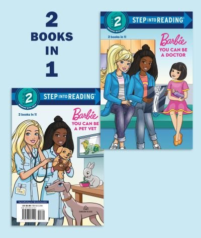 Cover for Random House · You Can Be a Doctor / You Can Be a Pet Vet (Barbie) (Bog) (2023)