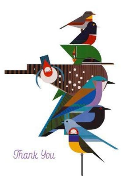 Cover for Charley Harper · Charley Harper Rain Forest Birds Boxed Thank You Notes (N/A) (2018)