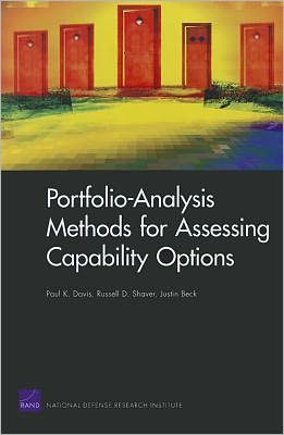 Cover for Paul K. Davis · Portfolio-analysis Methods for Assessing Capability Options (Paperback Book) (2008)