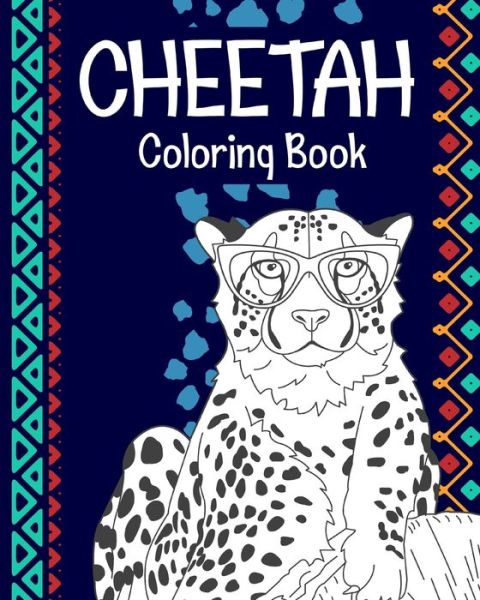 Cover for Paperland · Cheetah Coloring Book (Paperback Book) (2025)
