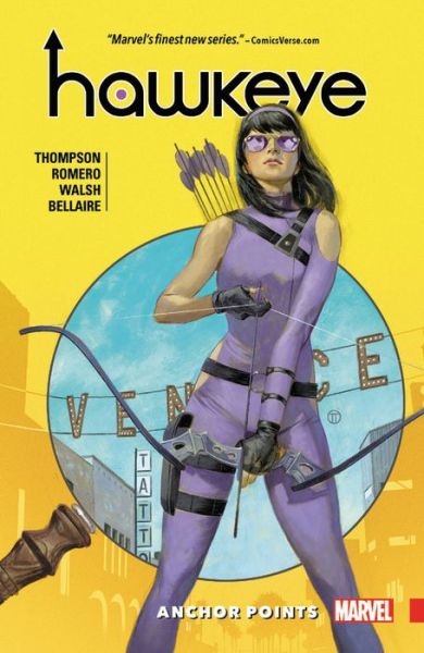 Cover for Kelly Thompson · Hawkeye: Kate Bishop Vol. 1: Anchor Points (Paperback Book) (2017)