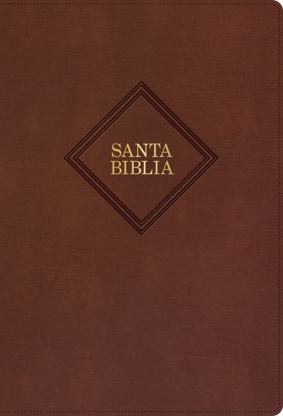 Cover for B&amp;h Espanol Editorial · RVR 1960 Biblia Letra Grande TamanO Manual, Cafe (Leather Book) (2023)