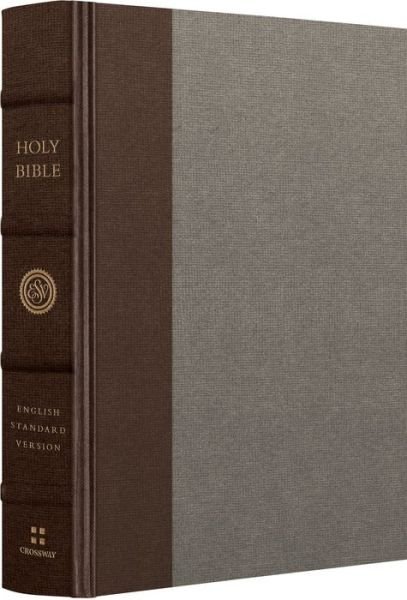 Cover for Crossway Bibles · ESV Reader's Bible (Hardcover Book) [Brown] (2014)