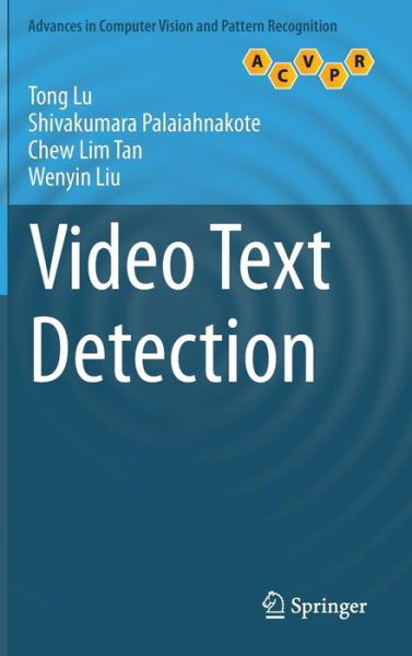 Cover for Tong Lu · Video Text Detection - Advances in Computer Vision and Pattern Recognition (Hardcover bog) [2014 edition] (2014)