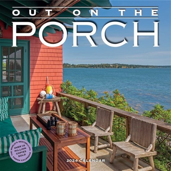 Out on the Porch Wall Calendar 2024 - Workman Calendars - Produtos - Workman Publishing - 9781523519149 - 18 de julho de 2023