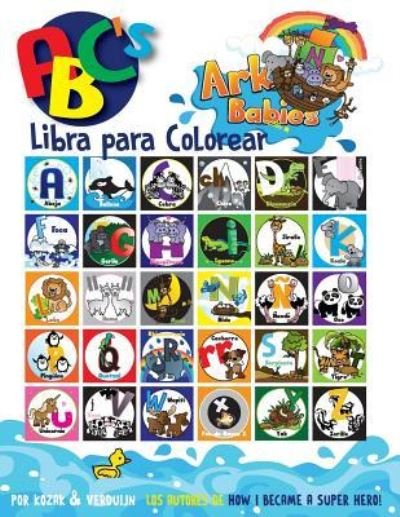 Cover for Ewoud Verduijn · Ark Babies ABC's Libra para Colorear (Paperback Bog) (2016)