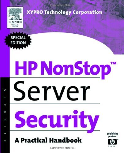 Cover for XYPRO Technology Corp · HP NonStop Server Security: A Practical Handbook - HP Technologies (Paperback Bog) (2003)