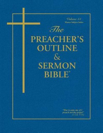 Cover for Leadership Ministries Worldwide · The Preacher's Outline &amp; Sermon Bible (Paperback Book) (2003)