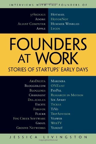 Cover for Jessica Livingston · Founders at Work: Stories of Startups' Early Days (Inbunden Bok) [1st edition] (2007)
