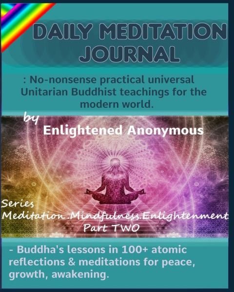 Cover for Enlightened Anonymous · Daily Meditation Journal (Paperback Bog) (2020)