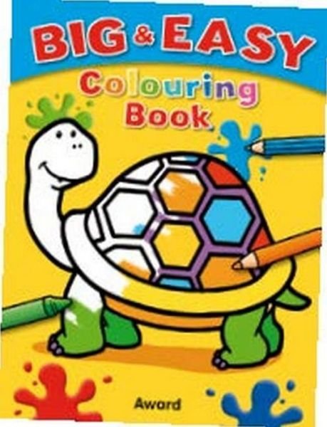 Cover for Angela Hewett · Big &amp; Easy Colouring Books: Tortoise - Big &amp; Easy Colouring Books (Paperback Book) (2015)
