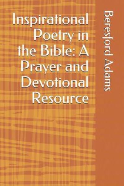 Cover for Beresford Adams · Inspirational Poetry in the Bible (Paperback Book) (2018)