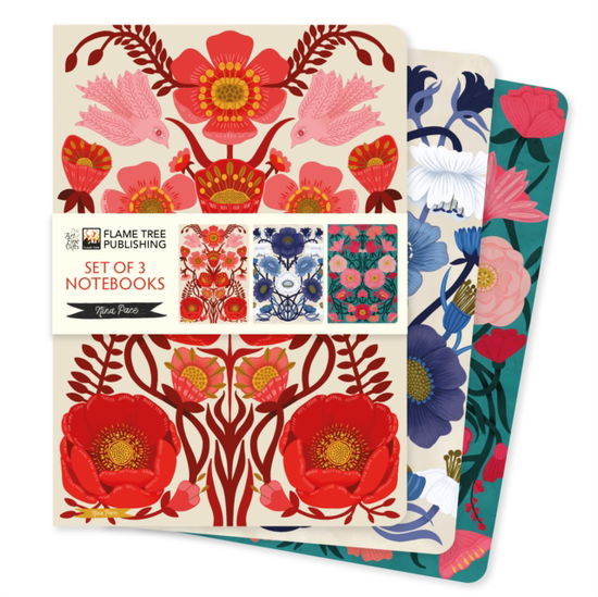 Cover for Flame Tree Studio · Nina Pace Set of 3 Standard Notebooks (Stationery) (2025)