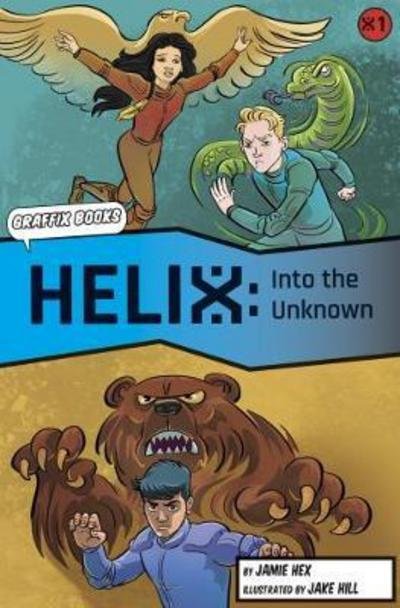 Cover for Jamie Hex · Helix: Into the Unknown (Graphic Reluctant Reader) - Maverick Graphic Reluctant Readers (Paperback Book) (2018)