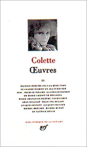 Cover for Colette · Oeuvres 4 - leatherbound (Hardcover Book) (2010)