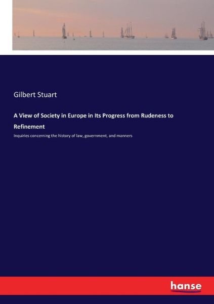 Cover for Stuart · A View of Society in Europe in I (Buch) (2017)