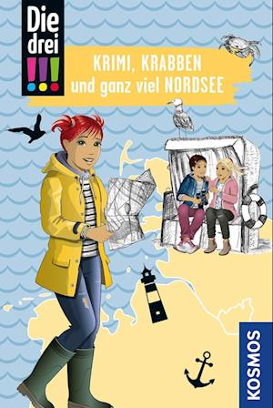 Cover for Julie Bender · Die drei !!! Krimi, Krabben und ganz viel Nordsee (Book) (2023)