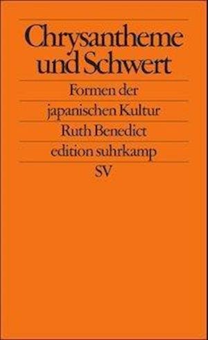 Cover for Ruth Benedict · Edit.Suhrk.2014 Benedict.Chrysantheme (Buch)
