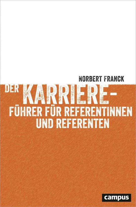 Cover for Franck · Franck:der Karriereführer Für Referenti (Bok)